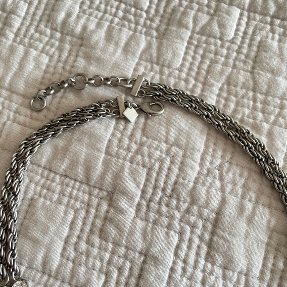 Vintage Rhinestone statement Necklace - Picture 6 of 6